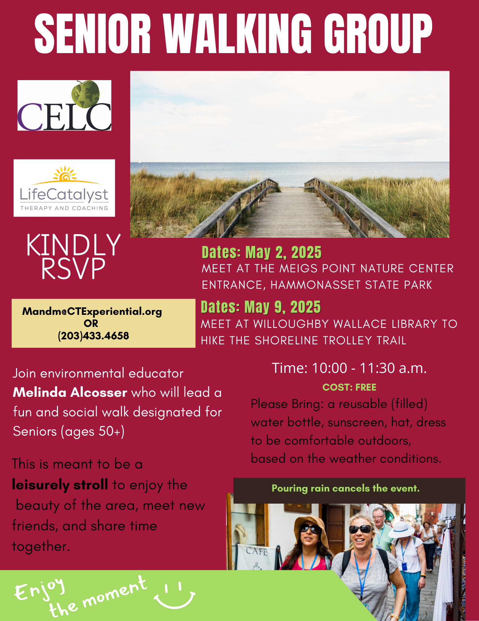 senior walk flyer