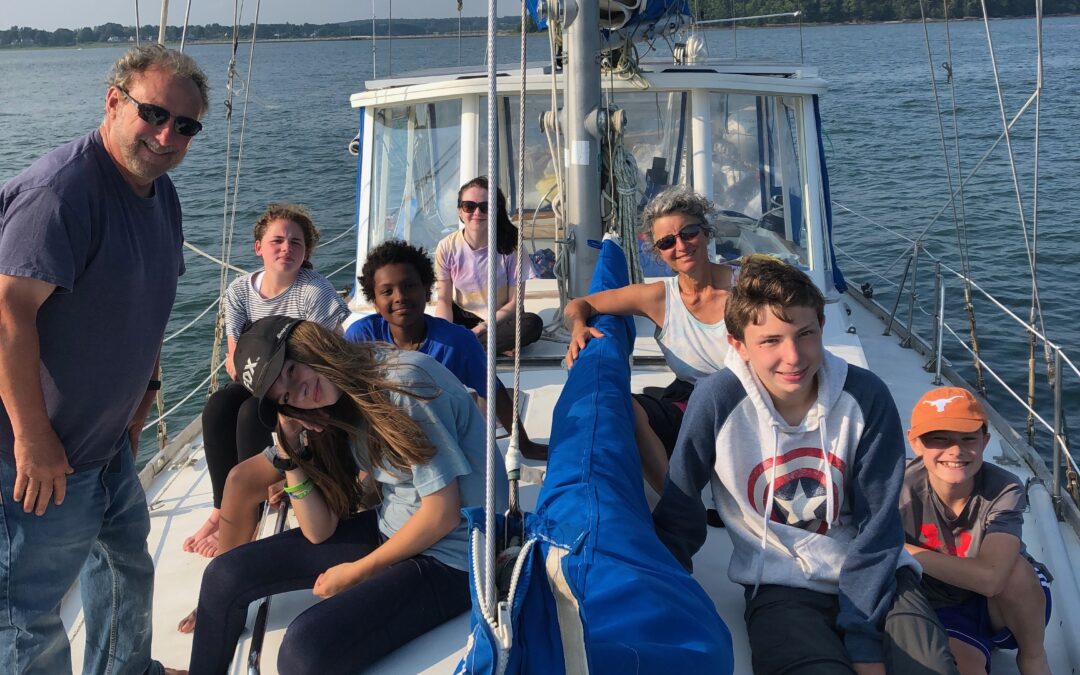 sailing aboard Boundless